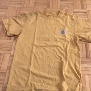 Yellow Carhartt T shirt